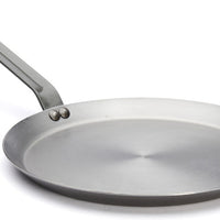 de Buyer - Mineral B 11.8" Steel Pancake/Crepe Pan (30 cm) - 5615.30