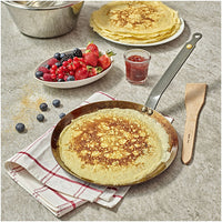 de Buyer - Mineral B 11.8" Steel Pancake/Crepe Pan (30 cm) - 5615.30