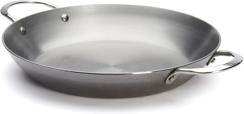 de Buyer - Mineral B 12.5" Paella Pan with Two Handles - 5652.32
