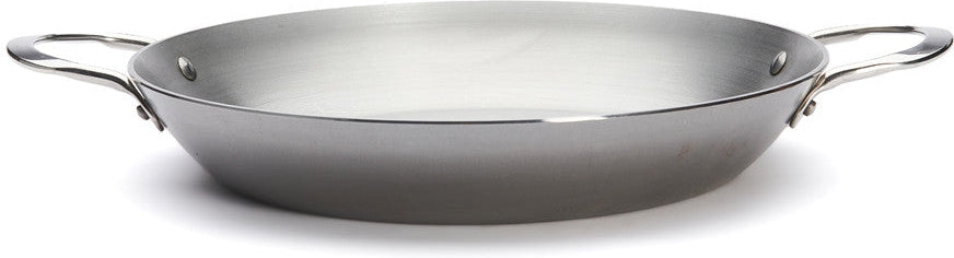 de Buyer - Mineral B 12.5" Paella Pan with Two Handles - 5652.32