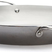 de Buyer - Mineral B 12.5" Paella Pan with Two Handles - 5652.32