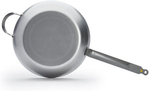 de Buyer - Mineral B 12.5" Steel Country Fry Pan with Two Handles (32 cm) - 5614.32