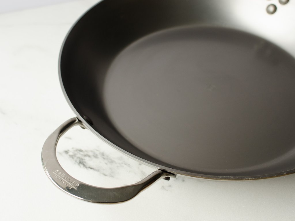 de Buyer - Mineral B 12.5" Steel Fry Pan with Two Handles (32 cm) - 5610.32