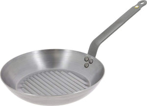 de Buyer - Mineral B 12.5" Steel Grill Pan (32 cm) - 5613.32