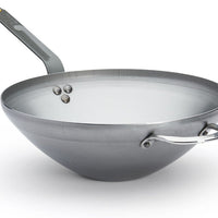 de Buyer - Mineral B 12.5" Steel Wok Pan - 5618.32 - DISCONTINUED