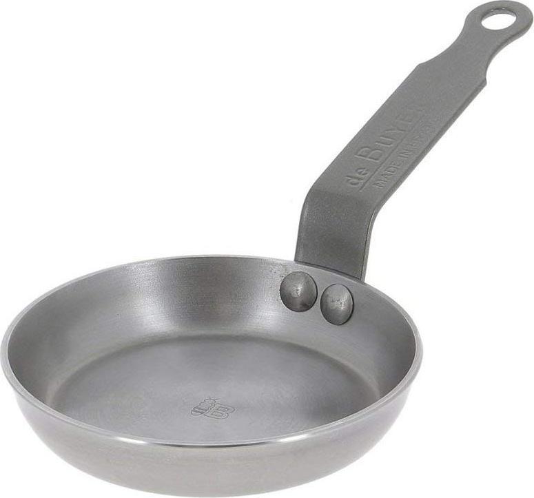 de Buyer - Mineral B 4.5" Steel Blini Pan (12 cm) - 5612.12