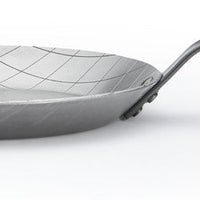 de Buyer - Mineral B 9.4" Steel Steak Pan (24 cm) - 5616.24