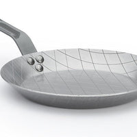 de Buyer - Mineral B 9.4" Steel Steak Pan (24 cm) - 5616.24