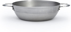 de Buyer - Mineral B 9.5" Deep Country Pan with Two Handles (24 cm) - 5654.24