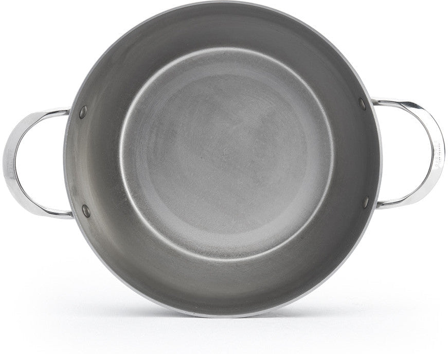 de Buyer - Mineral B 9.5" Deep Country Pan with Two Handles (24 cm) - 5654.24