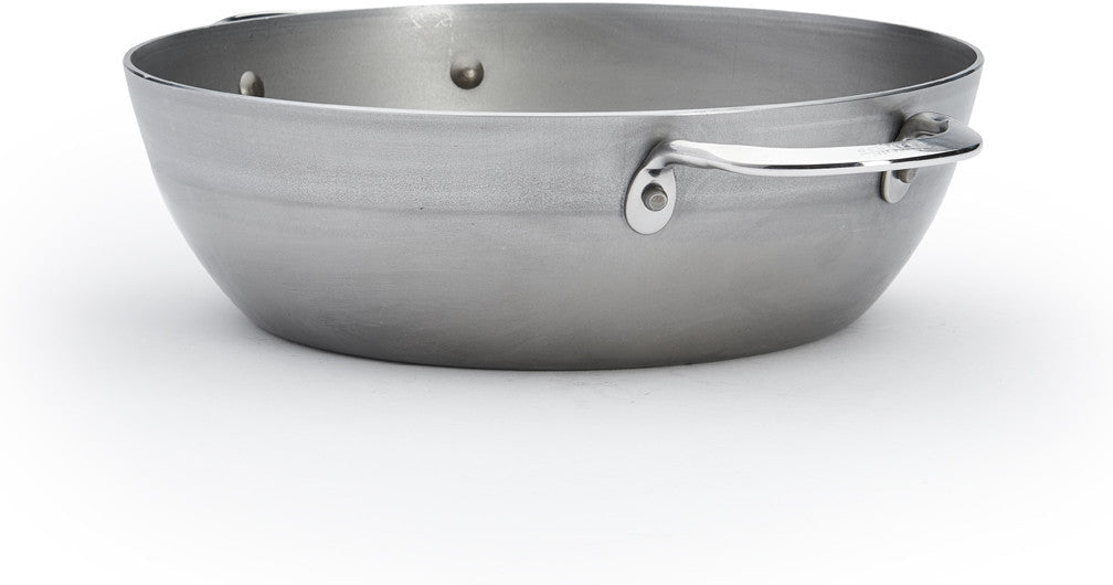de Buyer - Mineral B 9.5" Deep Country Pan with Two Handles (24 cm) - 5654.24