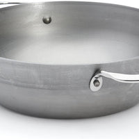 de Buyer - Mineral B 9.5" Deep Country Pan with Two Handles (24 cm) - 5654.24