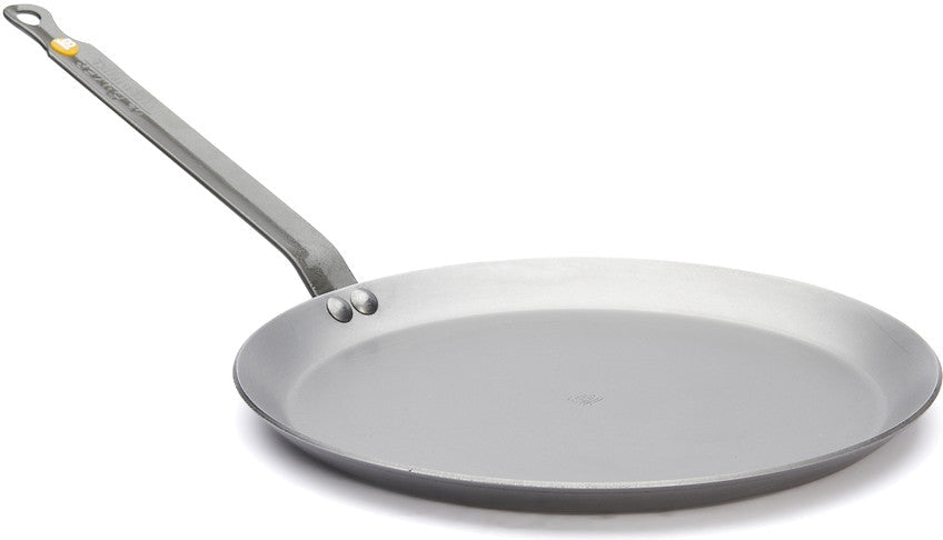 de Buyer - Mineral B 9.5" Steel Pancake/Crepe Pan (24 cm) - 5615.24