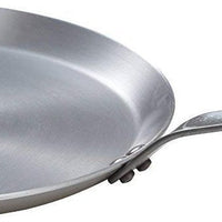 de Buyer - Mineral B 9.5" Steel Pancake/Crepe Pan (24 cm) - 5615.24