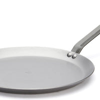 de Buyer - Mineral B 9.5" Steel Pancake/Crepe Pan (24 cm) - 5615.24