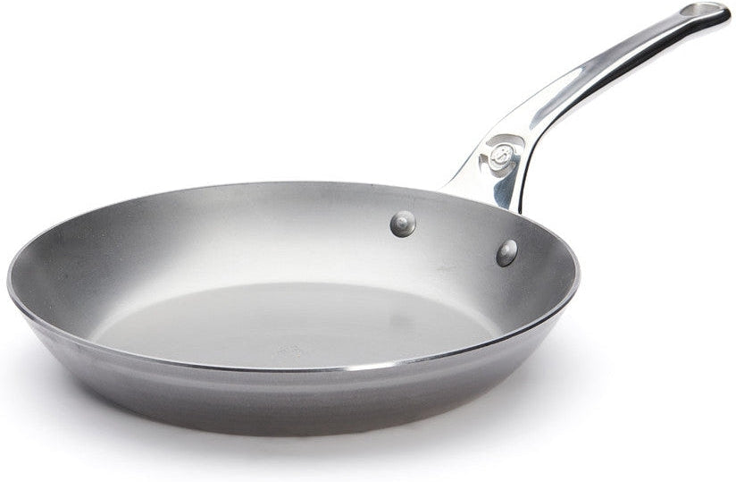 de Buyer - Mineral B Pro 9.5"/24 cm Round Steel Fry Pan - 5680.24