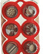 de Buyer - Pastry Nozzles For Le Tube Pastry Gun (Set Of 6) - 4150.03