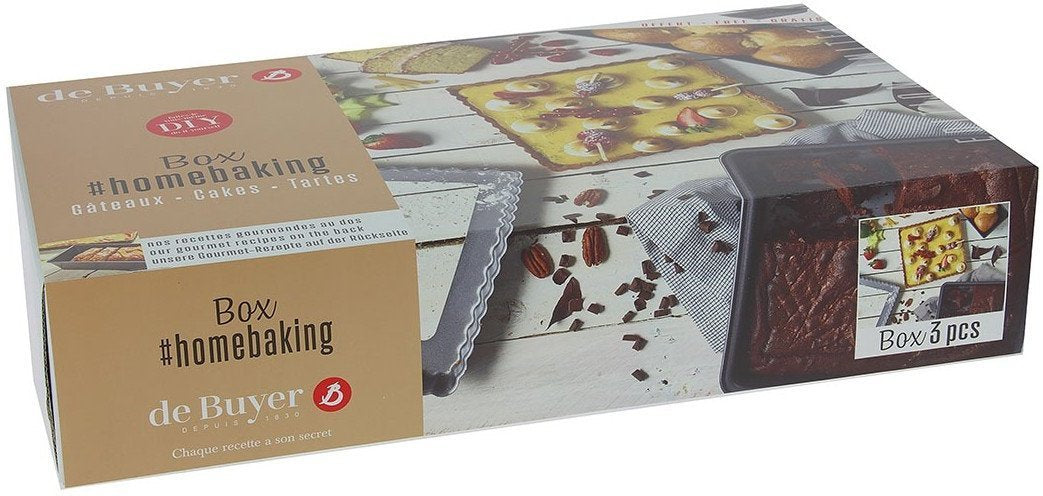 de Buyer - Steel Home Baking Tart & Cake Box - 4713.03 - DISCONTINUED