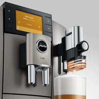 Jura - E8 NAD Automatic Coffee Machine Midnight Silver - 15722