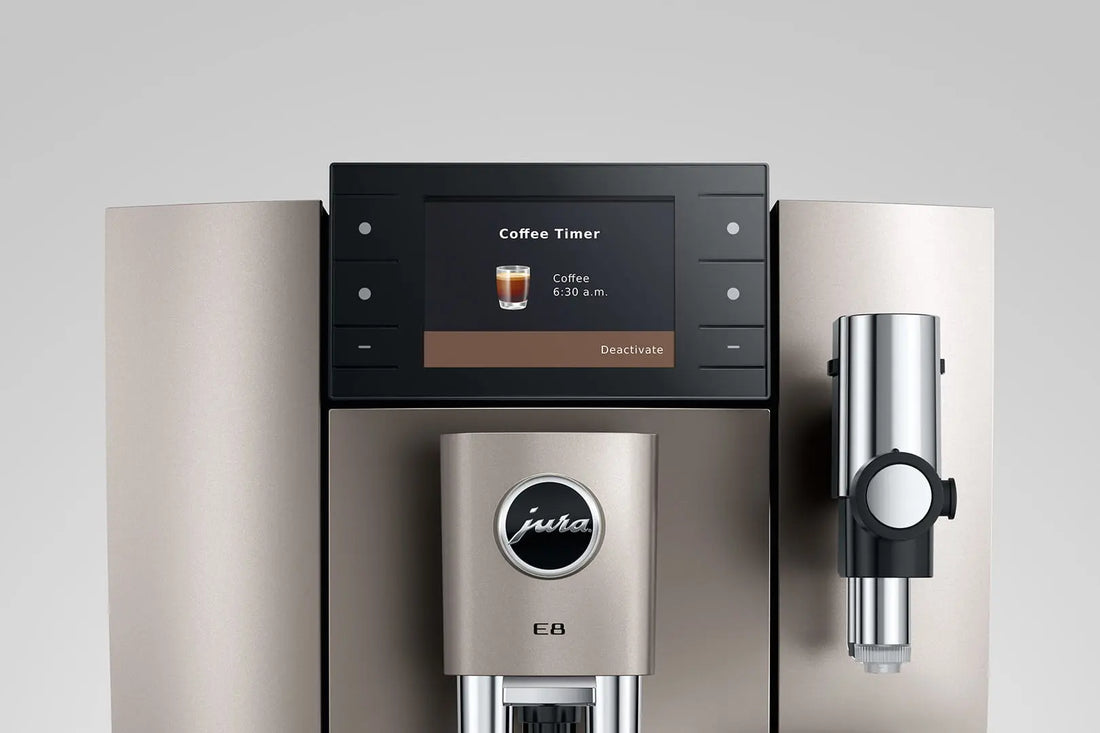 Jura - E8 NAD Automatic Coffee Machine Midnight Silver - 15722