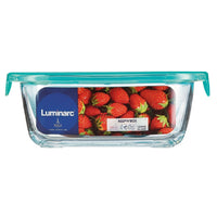 Arc Cardinal - 41-1/4 Oz Food Storage Container Rectangular Airtight Glass - P5517