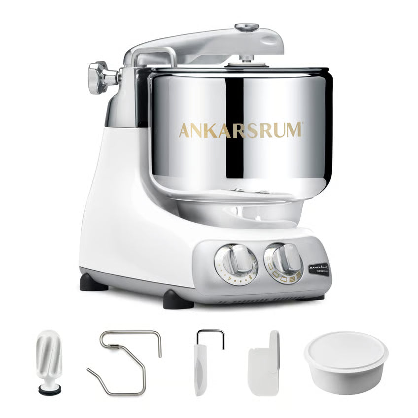 Ankarsrum - Assistent Original Stand Mixer Essential Package Glossy White - ESS62300618