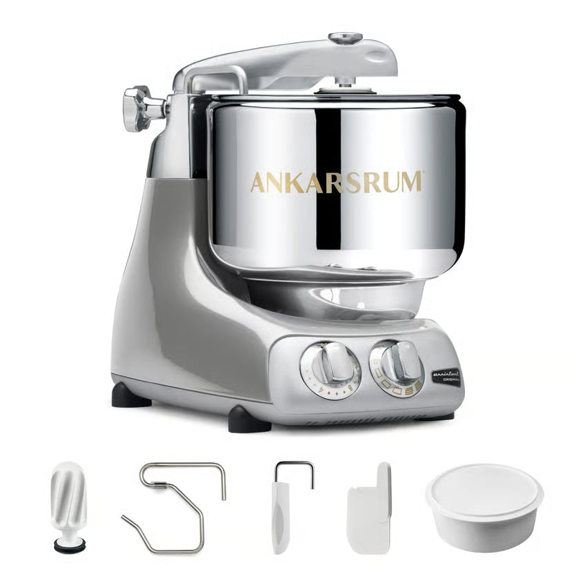 Ankarsrum - Assistent Original Stand Mixer Essential Package Jubilee Silver - ESS62300614