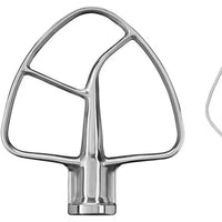 KitchenAid - Stainless Steel 3-Piece Accessory Set with 6-Wire Whip, Dough Hook - KSMTH3PSS