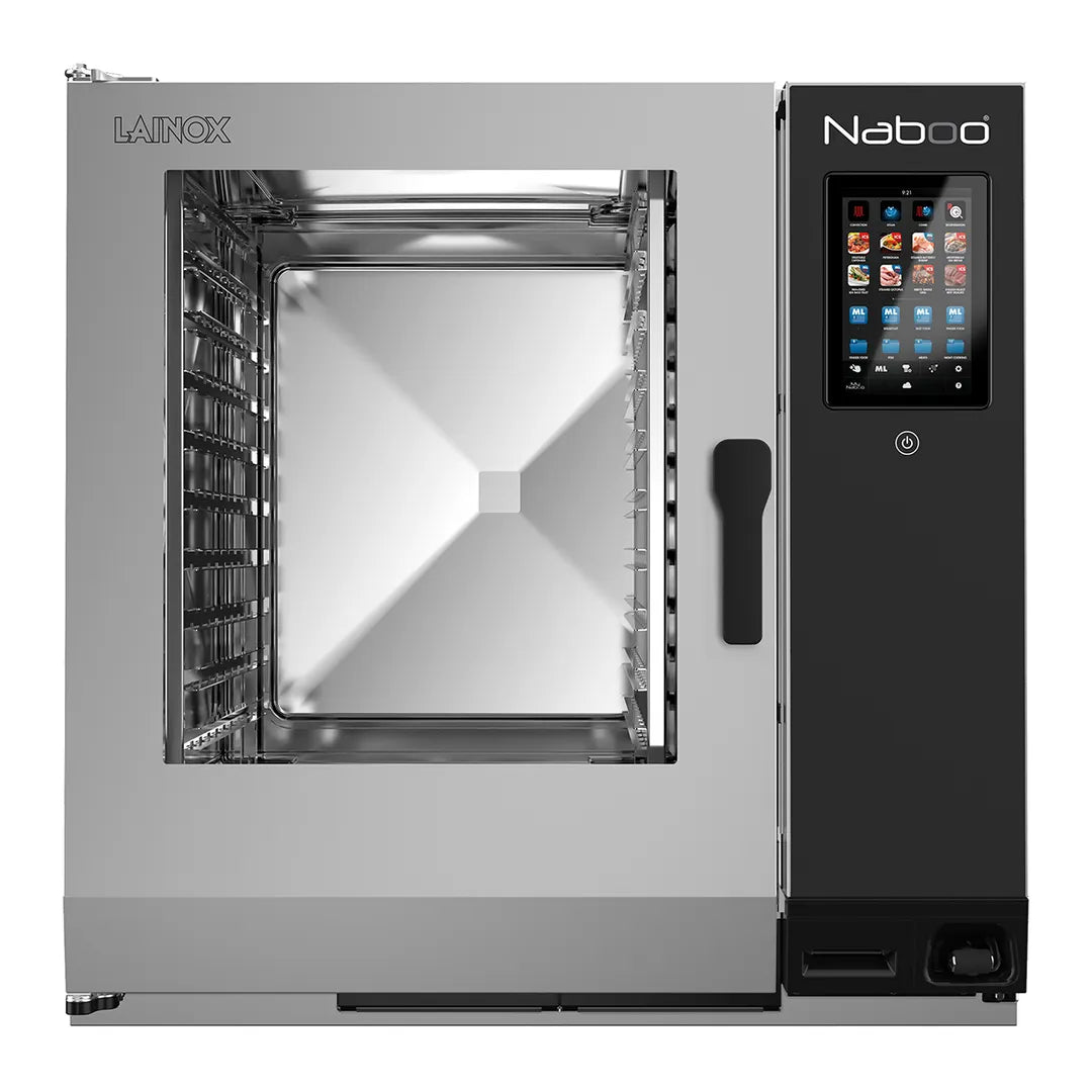 Lainox - Half Size 20 Pan Electric Combi Oven with Touchscreen, Direct Steam, 208V - NAE102B