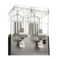 Noriota - Commercial Refrigerated Beverage Dispenser with Two 3 Gallon Bowls - NBD2