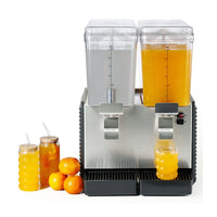 Noriota - Commercial Refrigerated Beverage Dispenser with Two 3 Gallon Bowls - NBD2