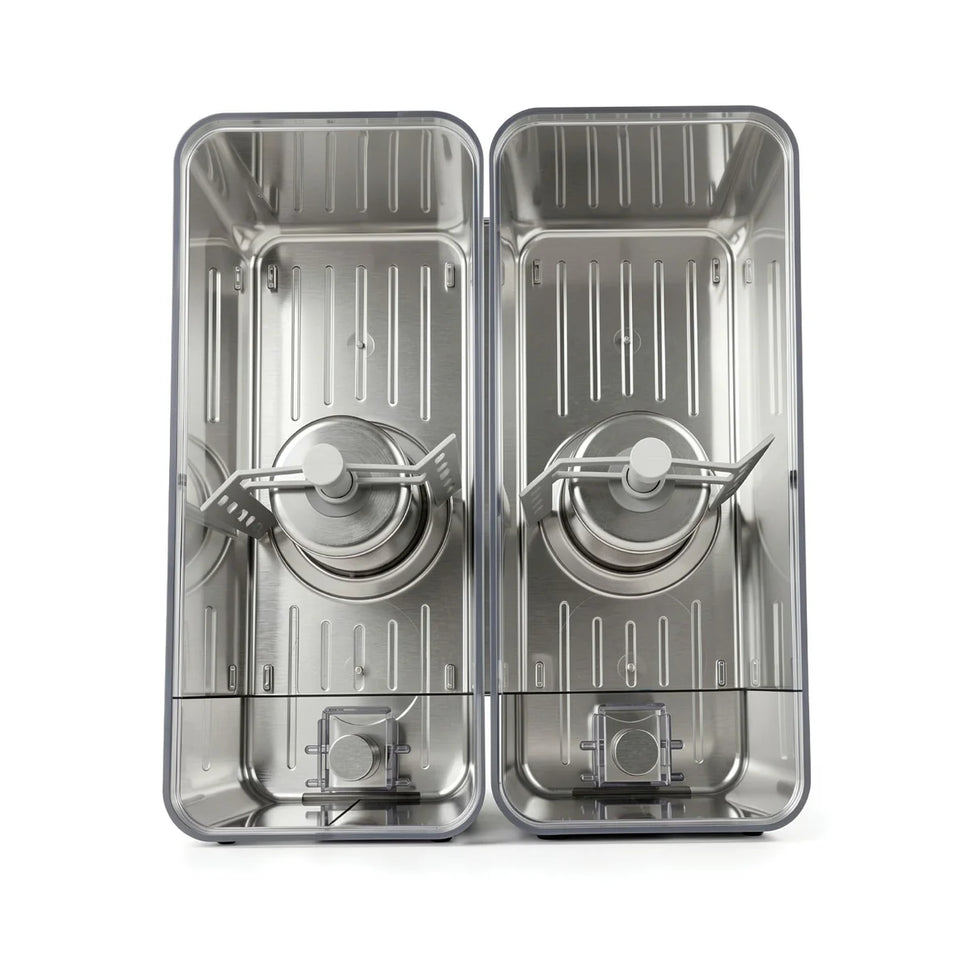 Noriota - Commercial Refrigerated Beverage Dispenser with Two 3 Gallon Bowls - NBD2