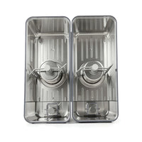 Noriota - Commercial Refrigerated Beverage Dispenser with Two 3 Gallon Bowls - NBD2