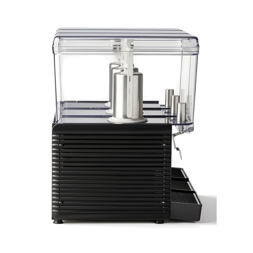 Noriota - Commercial Refrigerated Beverage Dispenser with Three 3 Gallon Bowls - NBD3