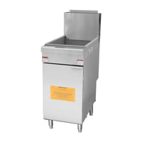 Noriota - 40 lbs Commercial Natural Gas Open Pot Fryer - NFFOP40N - ETA MID AUGUST