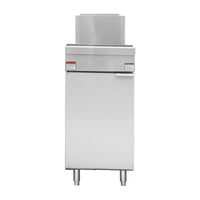 Noriota - 40 lbs Commercial Natural Gas Open Pot Fryer - NFFOP40N - ETA MID AUGUST