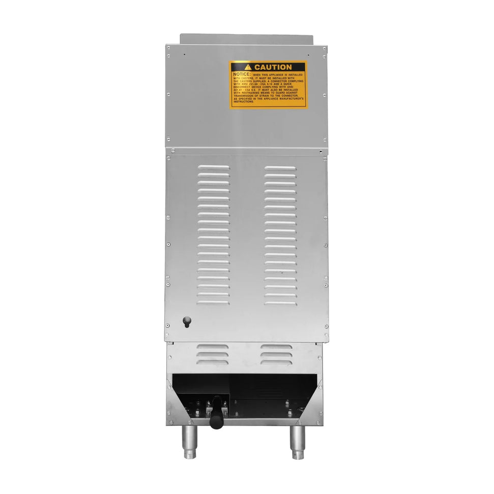 Noriota - 40 lbs Commercial Natural Gas Open Pot Fryer - NFFOP40N - ETA MID AUGUST