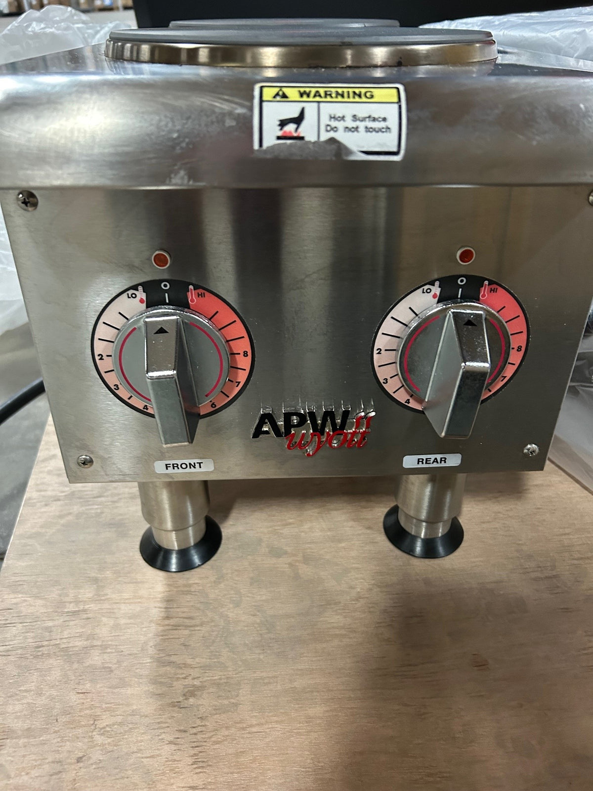 APW Wyott - Electric Hot Plate, S Installation and Operating Instructions - EHPI