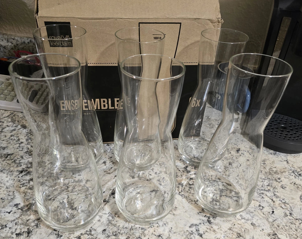 ROYAL LEERDAM - Carafe Ensemble 11 Oz Clear - Pack of 6 - 928044