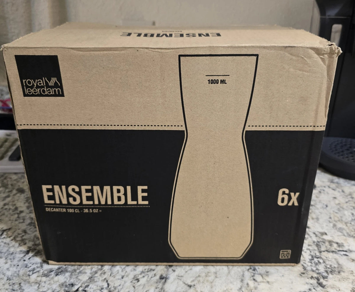 ROYAL LEERDAM - Carafe Ensemble 11 Oz Clear - Pack of 6 - 928044