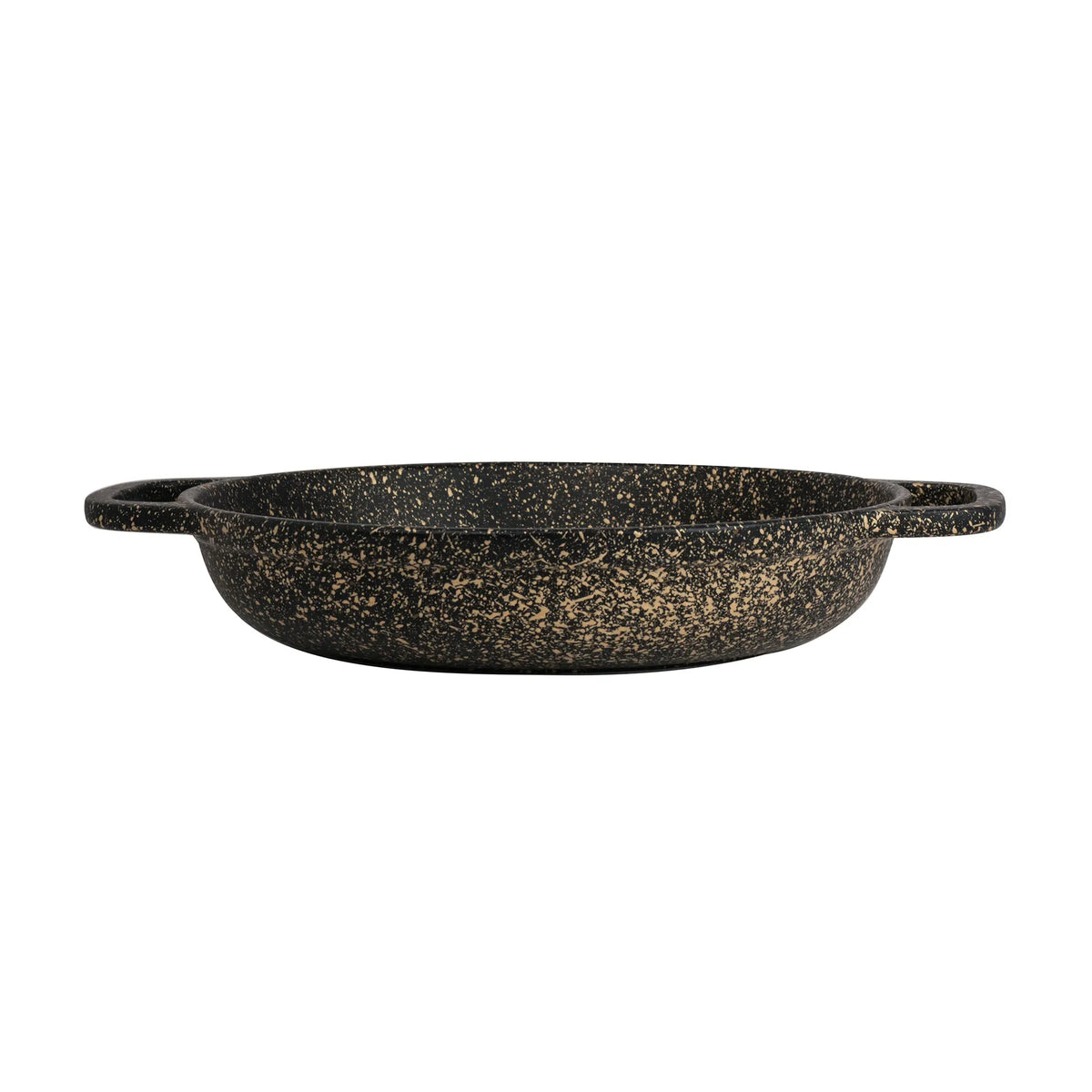 Steelite - 30 Oz Casserole Dish with Handles Oval Aluminum Ceramic - 6977QU012