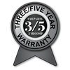 warranty badge  3 5 years