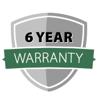 warranty badge  6 years