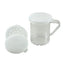 Winco - 10 Oz Shaker Dredge Set with Handle Polycarbonate and 3 L - PDG-10