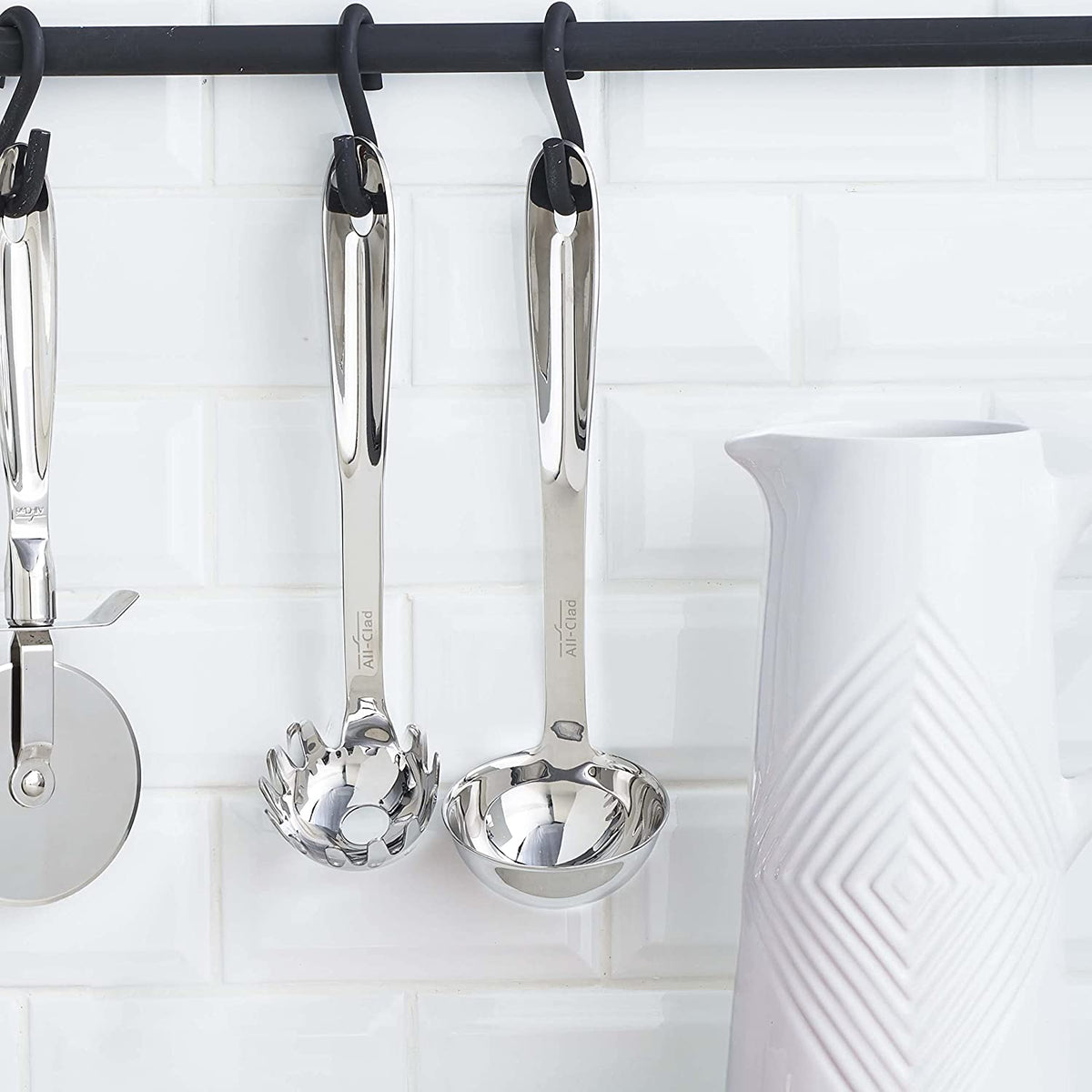 All-Clad - 10" Stainless Steel Pasta Ladle - T105