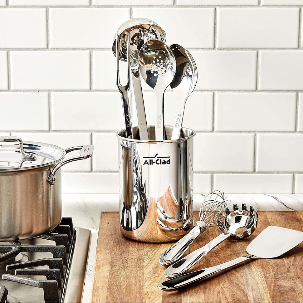 All-Clad - 10" Stainless Steel Pasta Ladle - T105