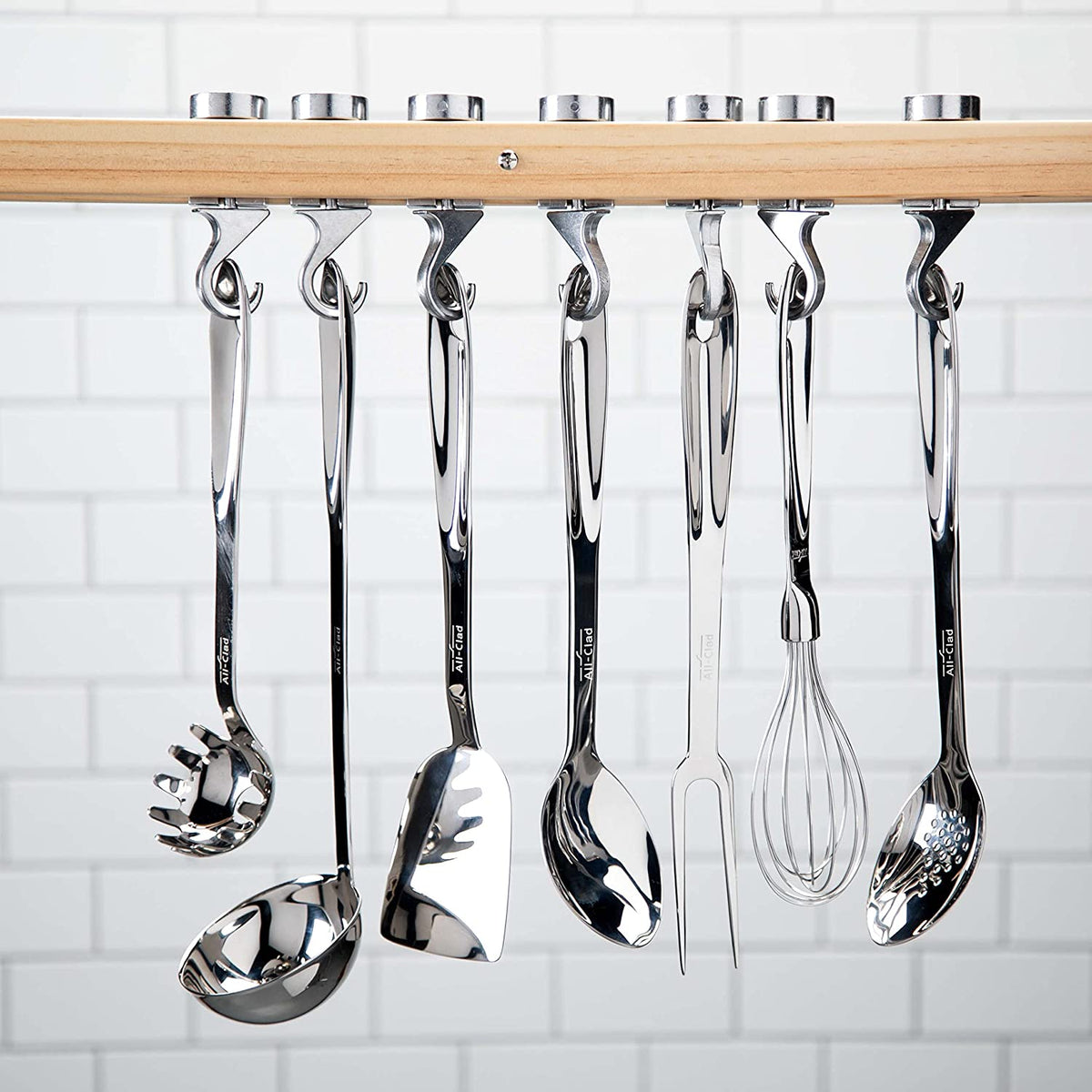 All-Clad - 10" Stainless Steel Pasta Ladle - T105