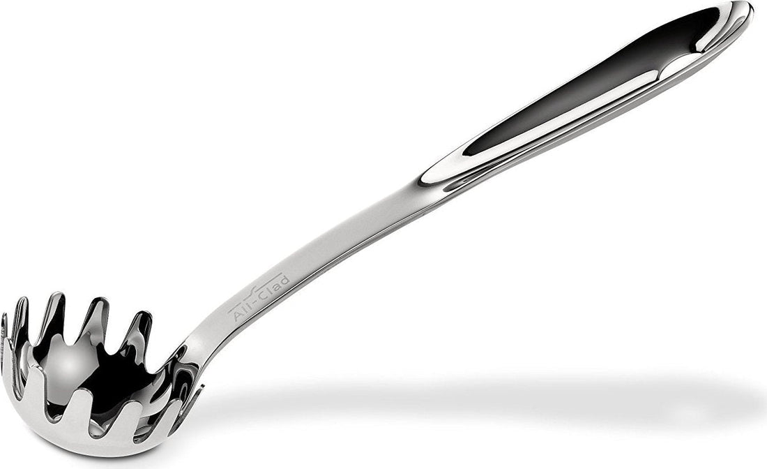 All-Clad - 11.5" Stainless Steel Pasta Ladle - T105