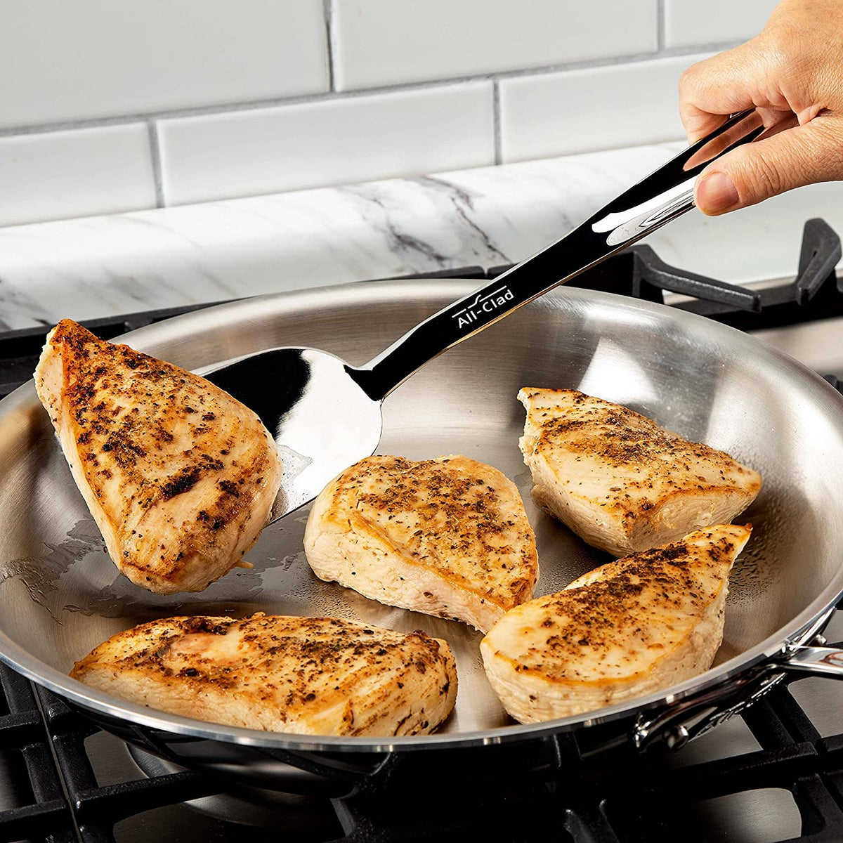 All-Clad - 13" Stainless Steel Small Turner - T106 - DISCONTINUED