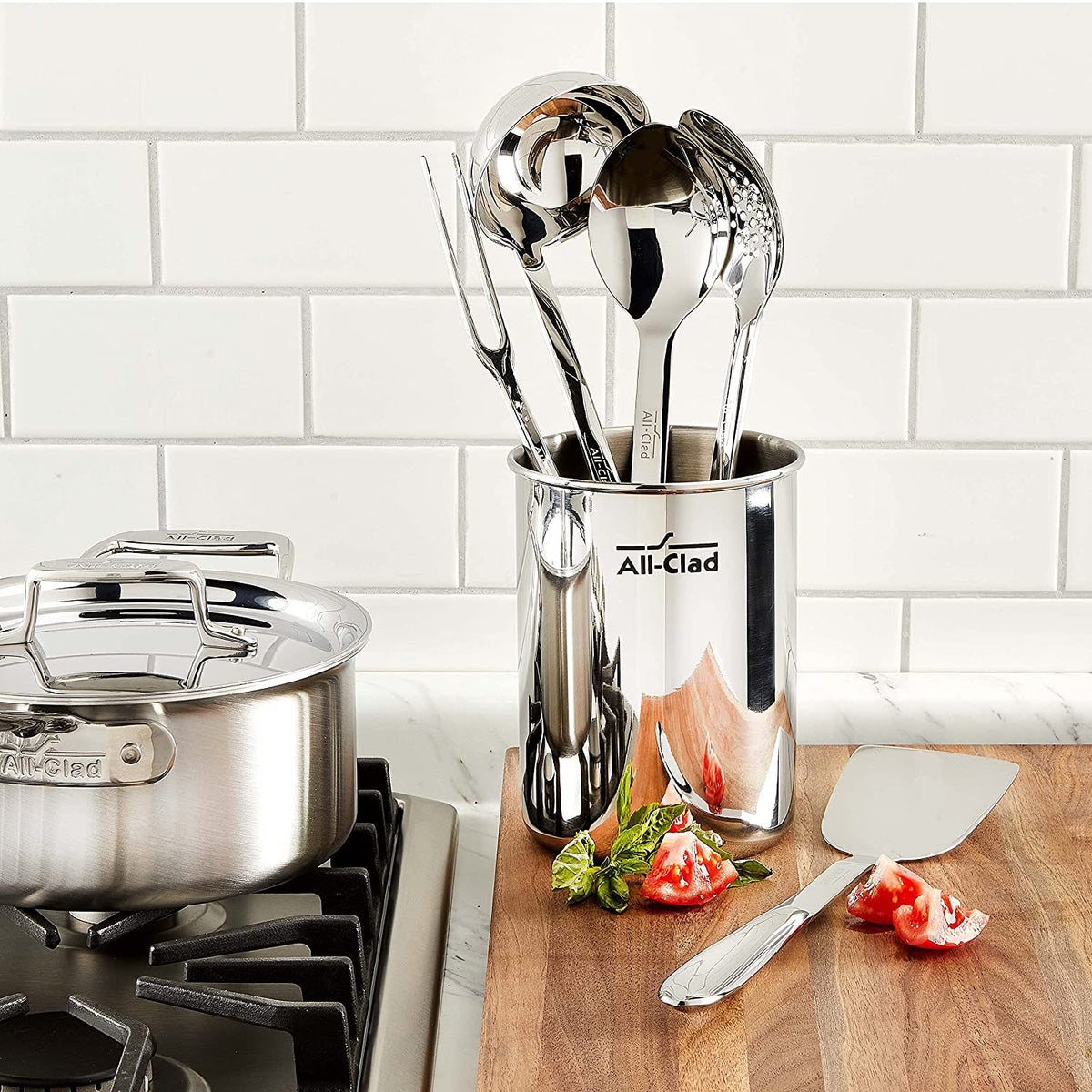 All-Clad - 13" Stainless Steel Small Turner - T106 - DISCONTINUED